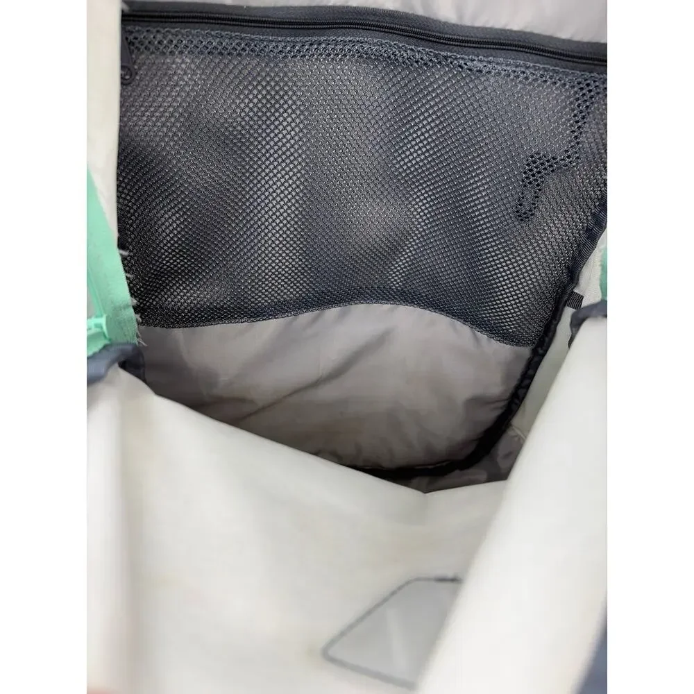 Adidas Grey and Teal Core Backpack